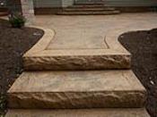 Decorative Concrete Cut Stone Steps